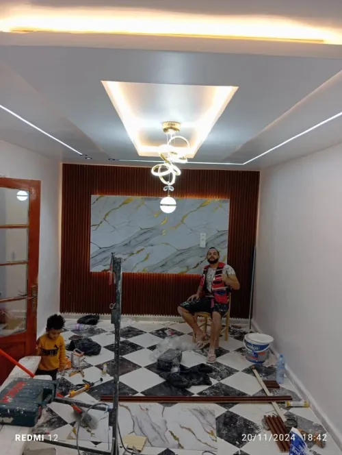placo platre. Decoration electricien. Pentur