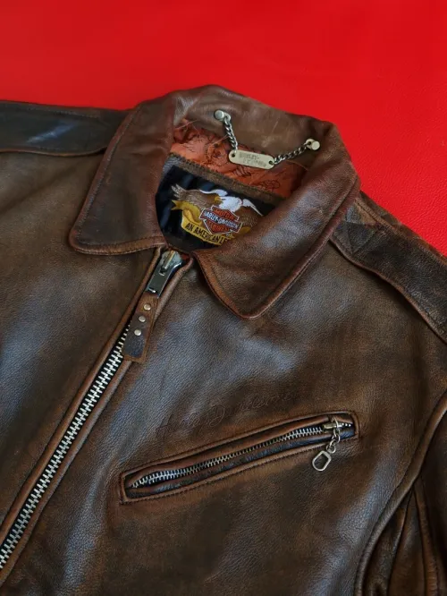 Veste Cuir Harley Davidson