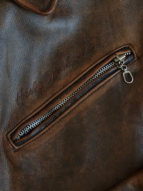 Veste Cuir Harley Davidson