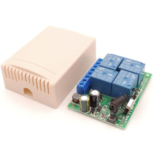 Interrupteur sans fil à 4 relais 1000m 220v