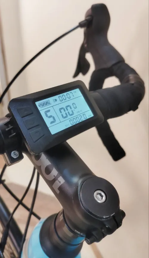 Velo course électrique
