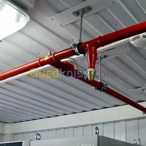 Réalisation de plans anti-incendie : RIA, Sprinklers, Désenfumage pour bâtiments industriels