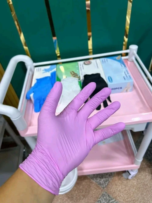 Gants en nitrile super qualité 