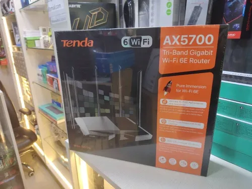 ROUTER TX27 PRO WIFI6E TRI BAND GIGABIT AX5700  0676117214/0562132618