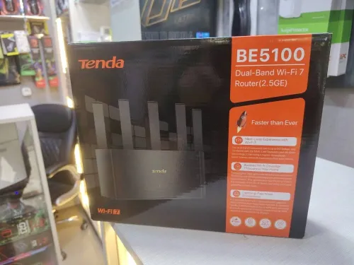 ROUTER TENDA BE5100 DUAL BAND WIFI 7 ROUTER 2.5GE WI FI7 0676117214/0562132618