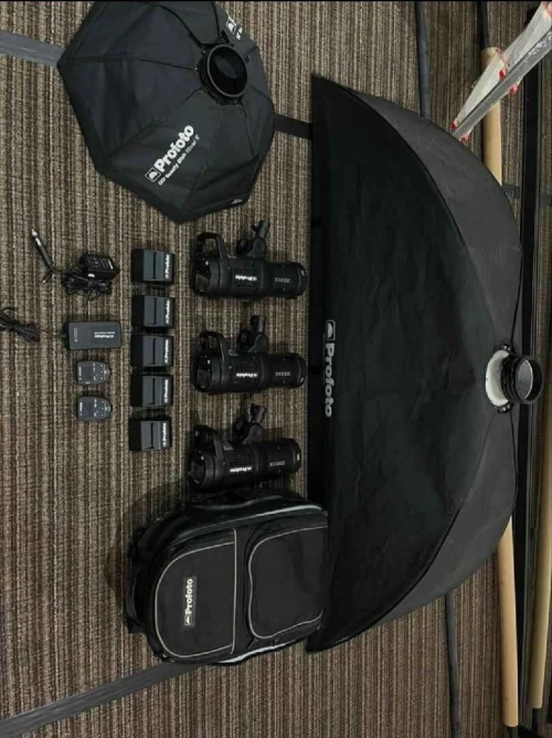 Kit Éclairage Studio / Extérieur Professionnel (Complet)