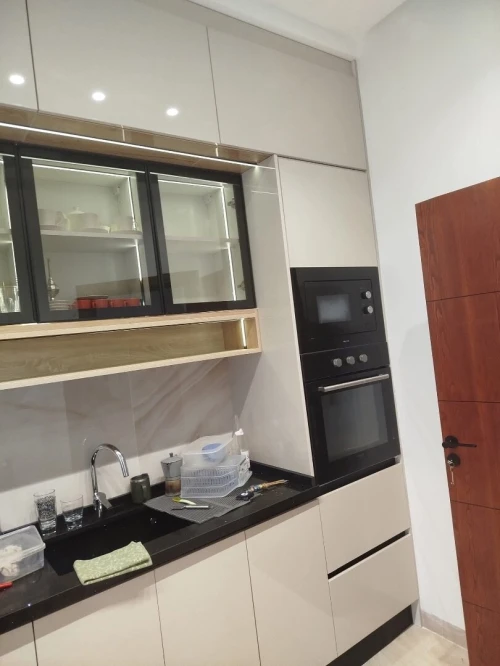 Dressing et cuisine en MDF sur mesure