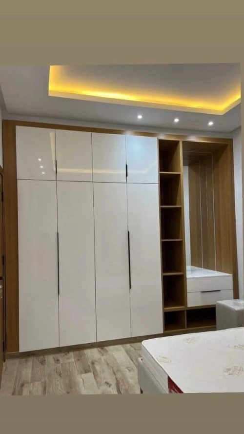 Dressing et cuisine en MDF sur mesure