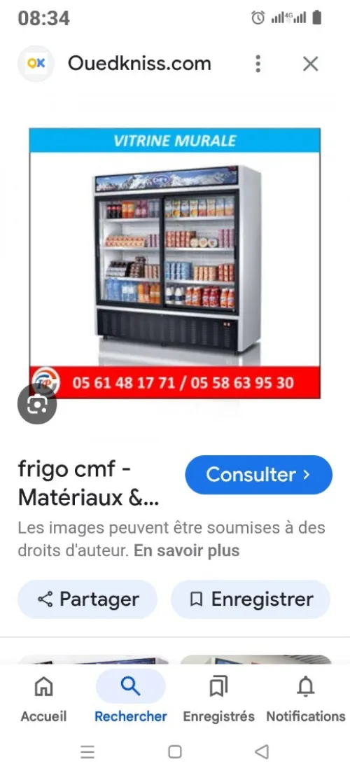 Froid climatisation présentoir frigo réfrigérateur machine à laver
