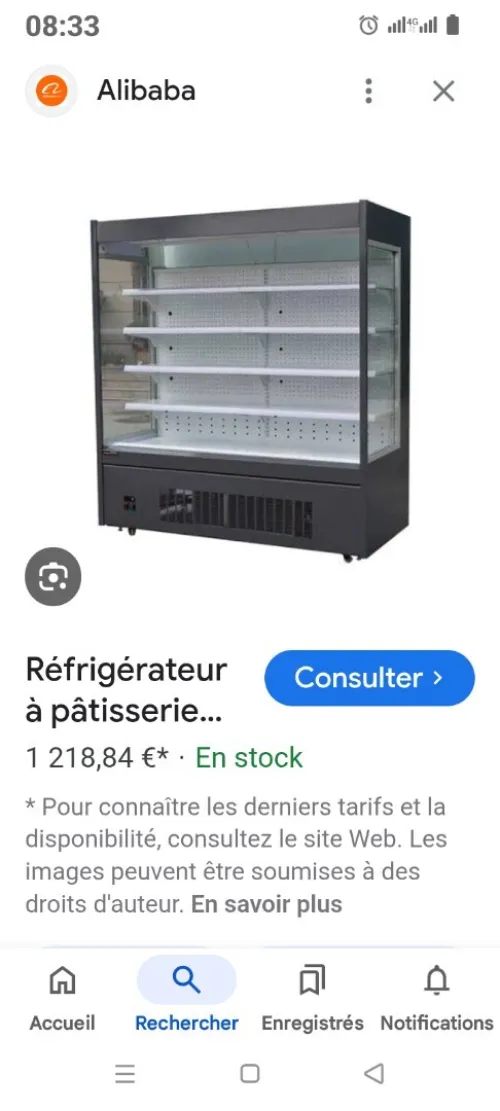 Froid climatisation présentoir frigo réfrigérateur machine à laver