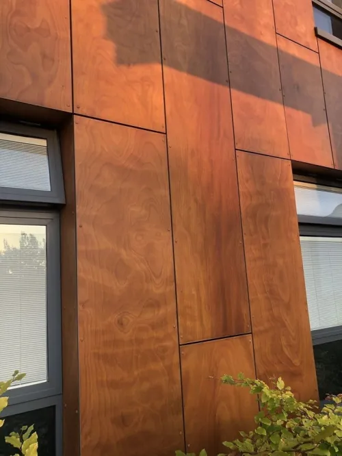 Façade en HPL 