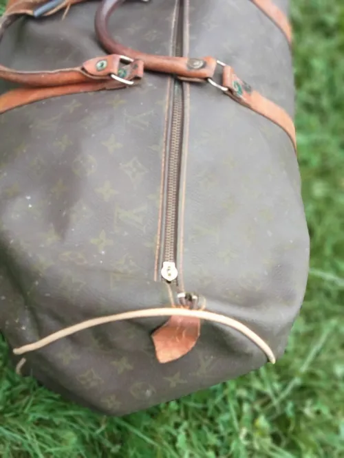 sac de voyage louis Vuitton original  a restaurer 