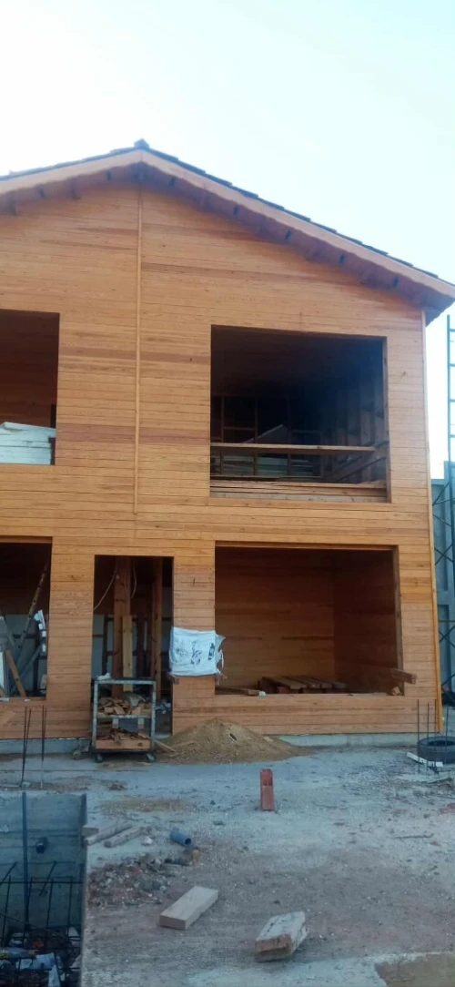 Construction des chalets en bois