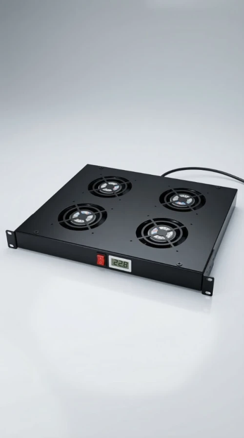 Unité de 4 ventilations , rackabale utilisée sur les armoire de brassage
