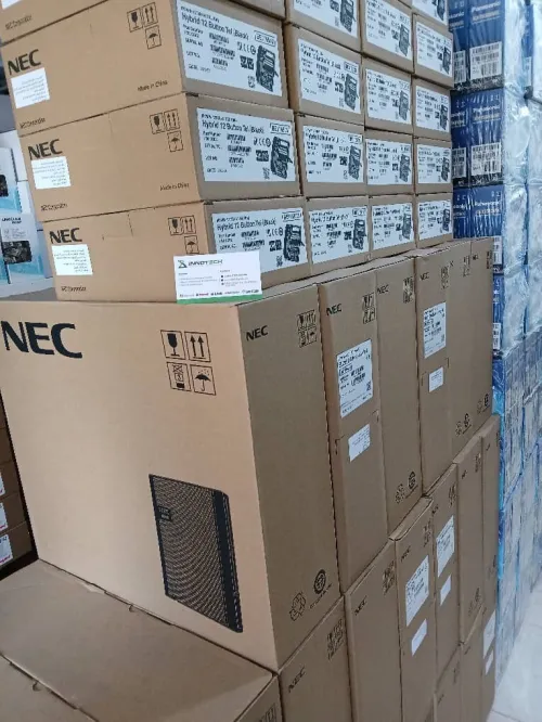 standard téléphonique hybrid NEC SL 2100  ( analogique / VoIP ) PBX réseau informatique 