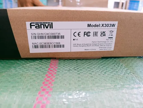 POST TELEPHONE IP FANVIL X303W SIP standard telephonique