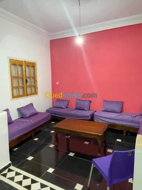 Location Appartement Niveau de villa Studio F2 F3 Tlemcen Marsa ben mhidi