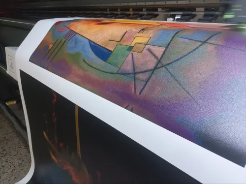 Impression numérique grand format à UV 