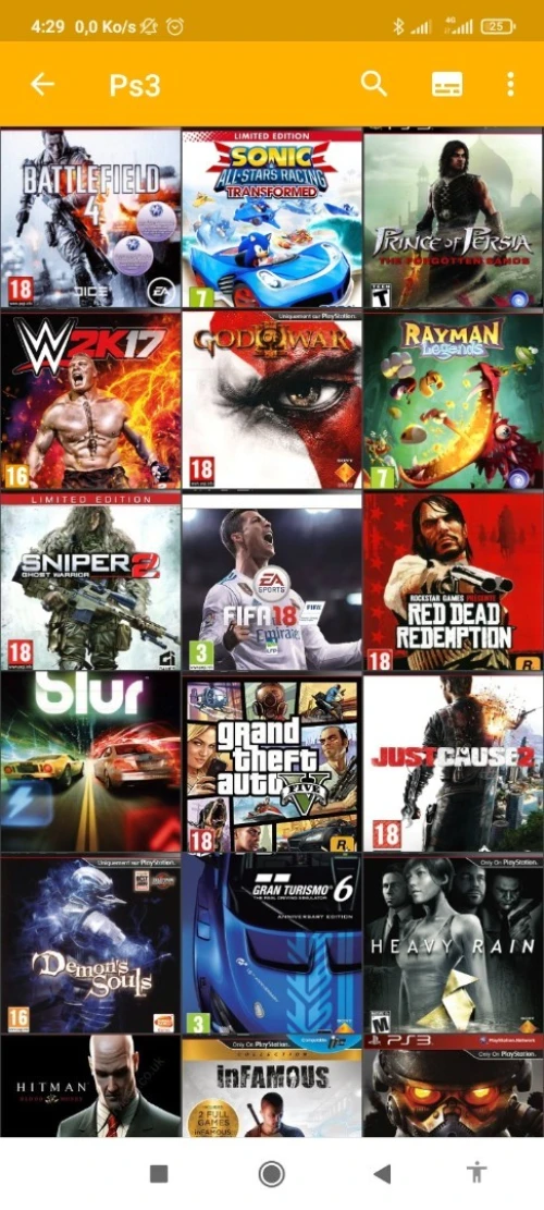 Jeux PS3 flashé et pc et ps4 PS2 PSP ps5 Xbox 360