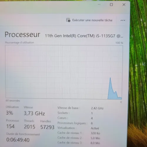 HP ELITEBOOK 1030 X360 G8 i5 11TH 8GB 256 SSD X360 tactile 