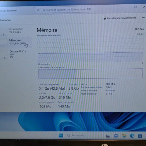 HP NOTEBOOK 15 AMD RYZEN 3 3200U 8GB 512 SSD 15.6