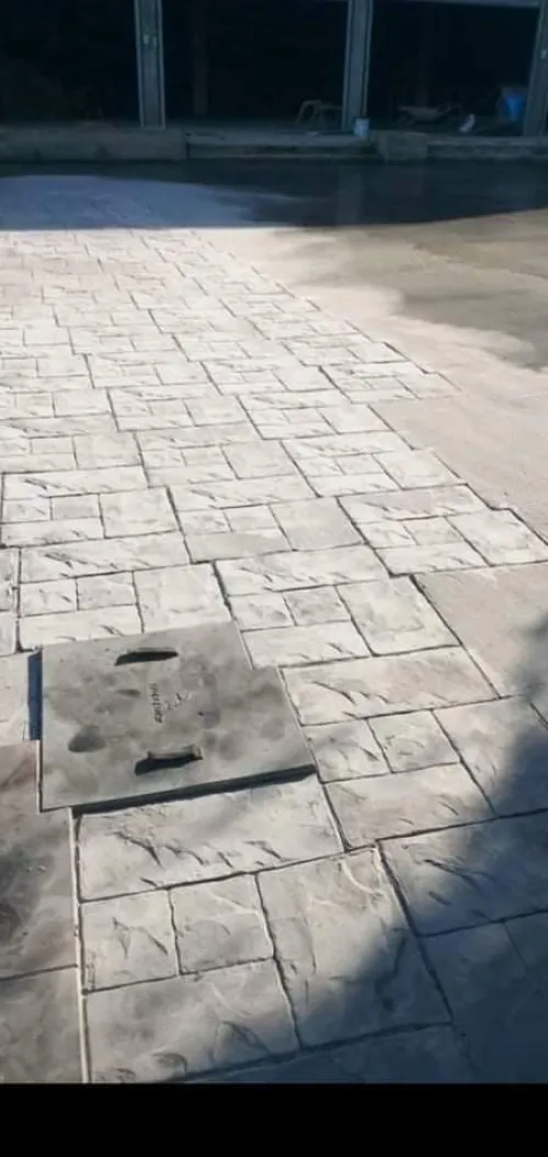 béton imprimé