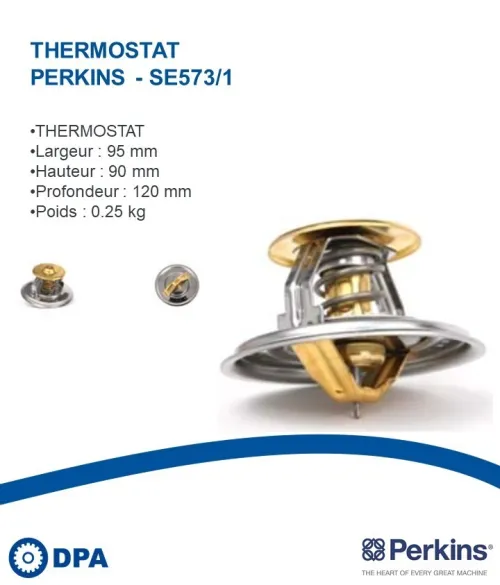 Pièces Perkins D'origine-Thermostat