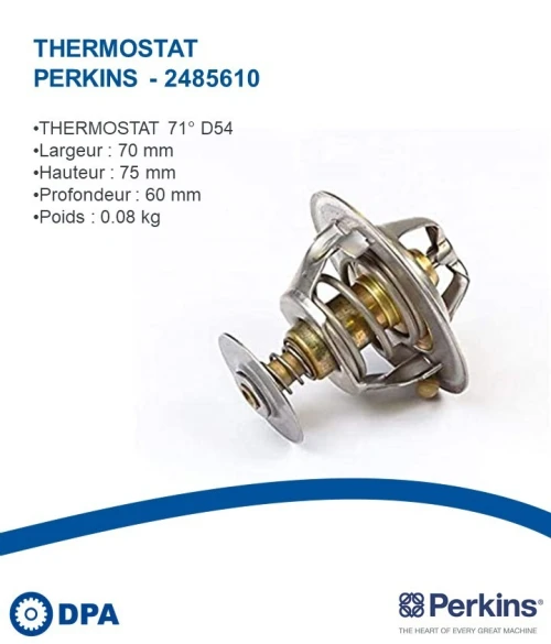 Pièces Perkins D'origine-Thermostat