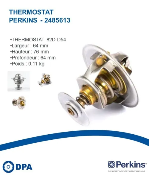 Pièces Perkins D'origine-Thermostat