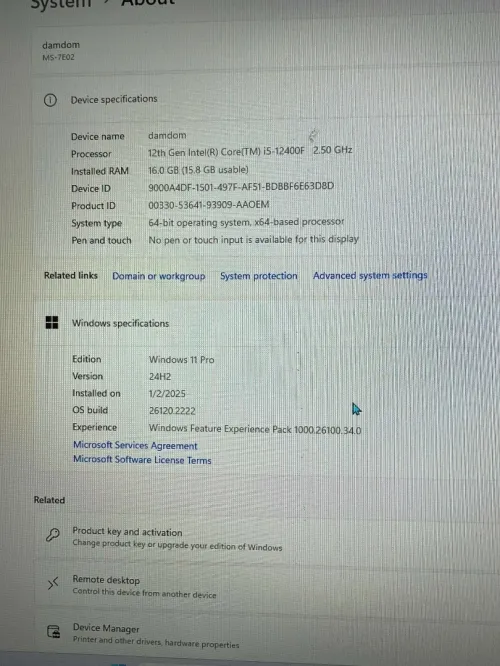 Pc fix