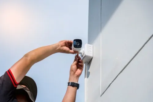 installation camera de surveillance