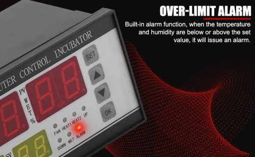 Régulateur de température et d'humidité pour incubateur XM18