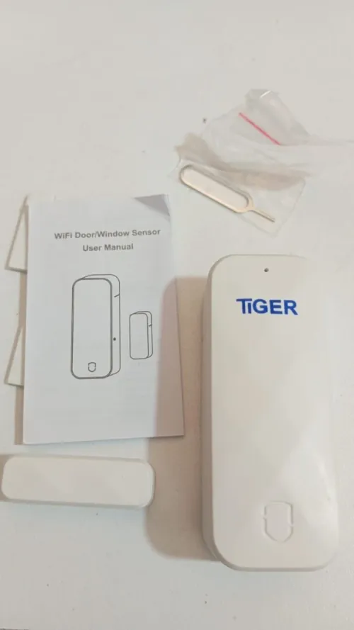 Détecteur d'ouverture/fermeture de porte et fenetre wifi Tiger ORIGINAL