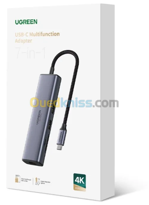 UGREEN Hub 7 in 1 HDMI + RJ45