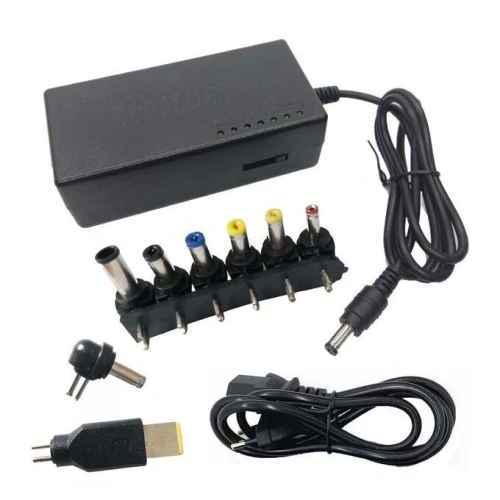 Chargeur Alimentation universel pour Laptop 12V 15V 16V 18V 19V 20V 24V 4.5A, 96W