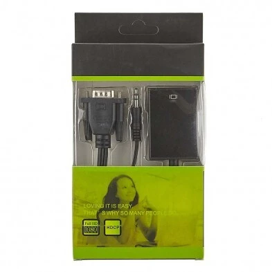 convertisseur VGA + audio vers HDMI