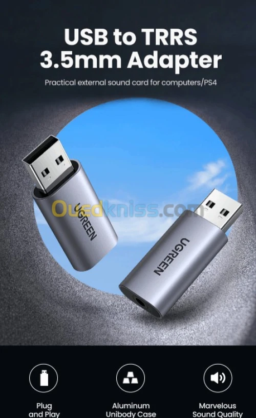 Adaptateur Audio - UGREEN