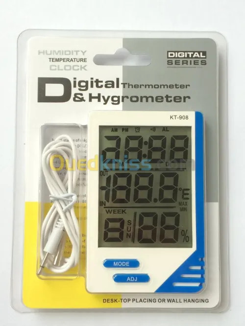 Digital Thermomètre - Hygromètre KT908