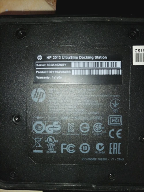 HP Ultra Slim Docking Station hp D9Y32AA (Station d'accueil HP PC portable)