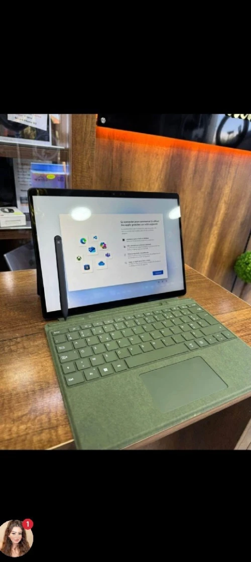 SURFACE PRO X ÉTAT 9.9/10 110.000DA