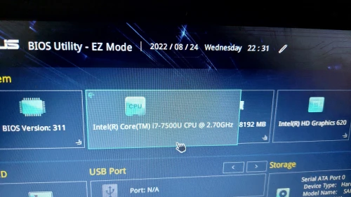 pc gamer asus i7 7eme Ram 8GO Disque 1TO Carte graphique AMD+Intel 