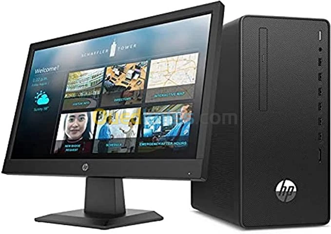 PC de Bureau HP DESKTOP 290 CORE I7-10700 /4GB/1TB/18.5" HDMI,VGA