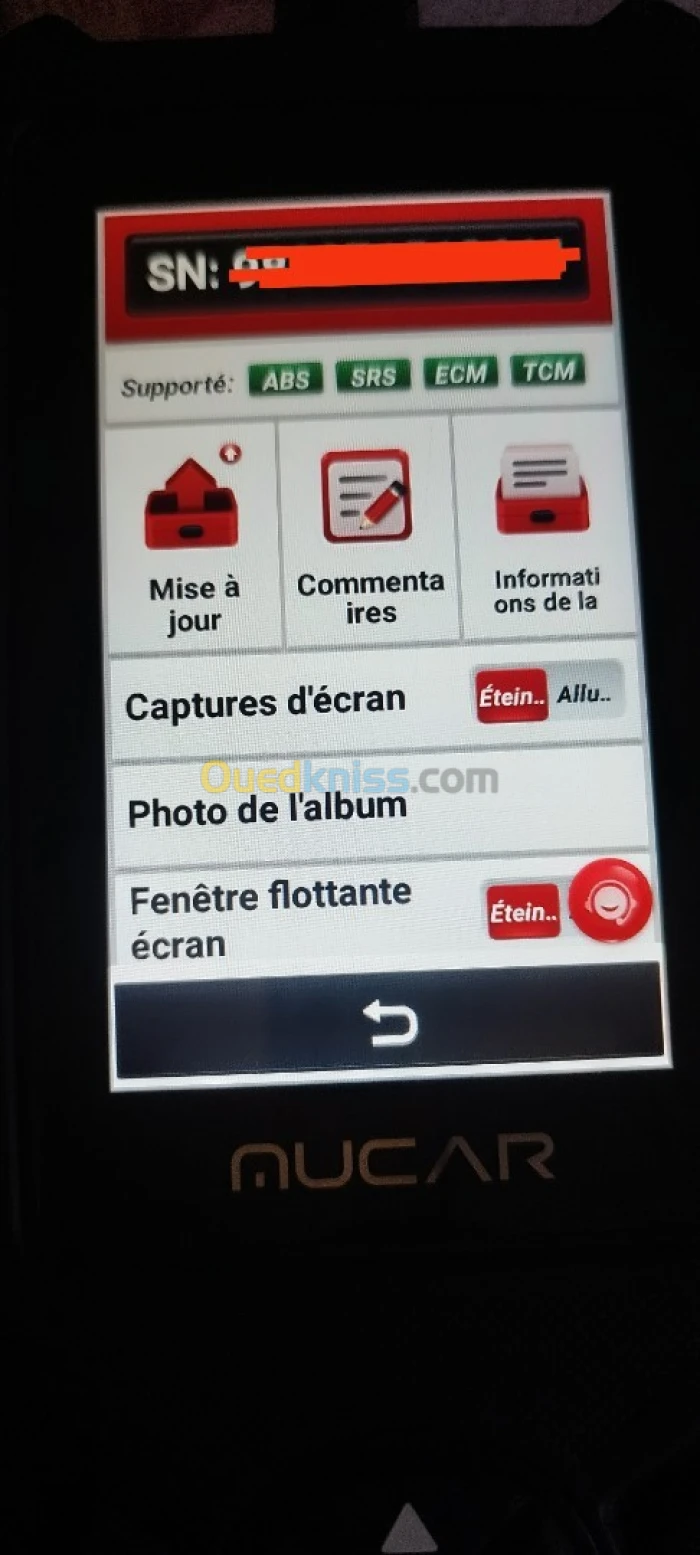 Diagnostic auto Mucar