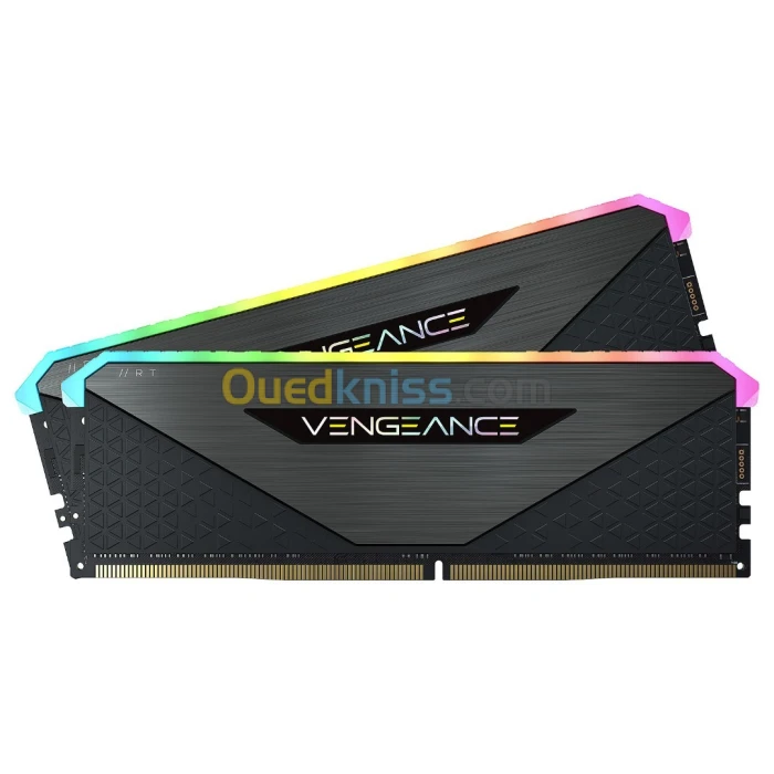 CORSAIR VENGEANCE RGB RT 16 GO (2 X 8 GO) DDR4 3200 MHZ CL16 NOIR