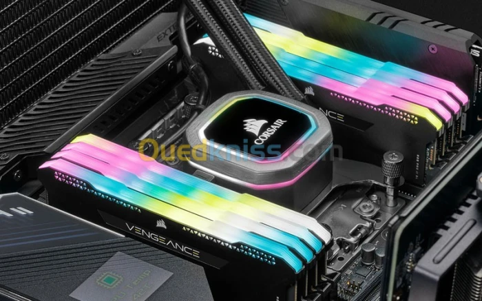CORSAIR VENGEANCE RGB PRO SL SERIES 16 GO (2 X 8 GO) DDR4 3600 MHZ CL18 - NOIR