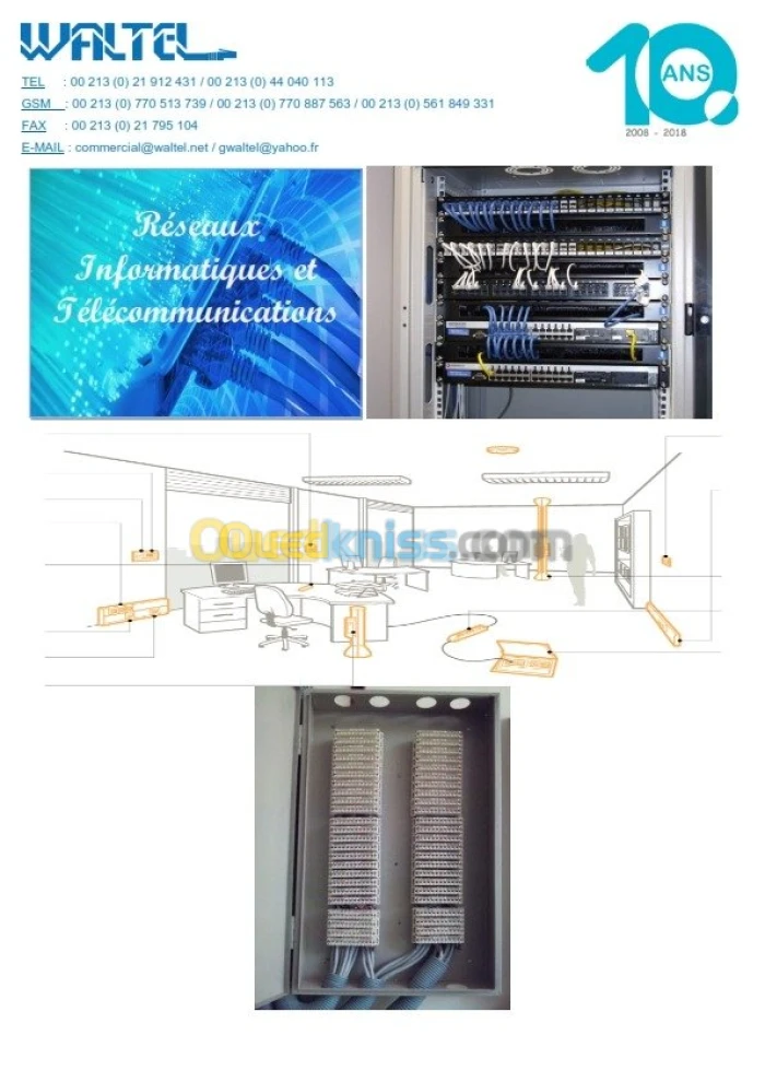 RESEAUX INFORMATIQUE ET TELEPHONIQUE