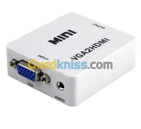 Convertisseur VGA HDMI RCA AV CVBS BNC