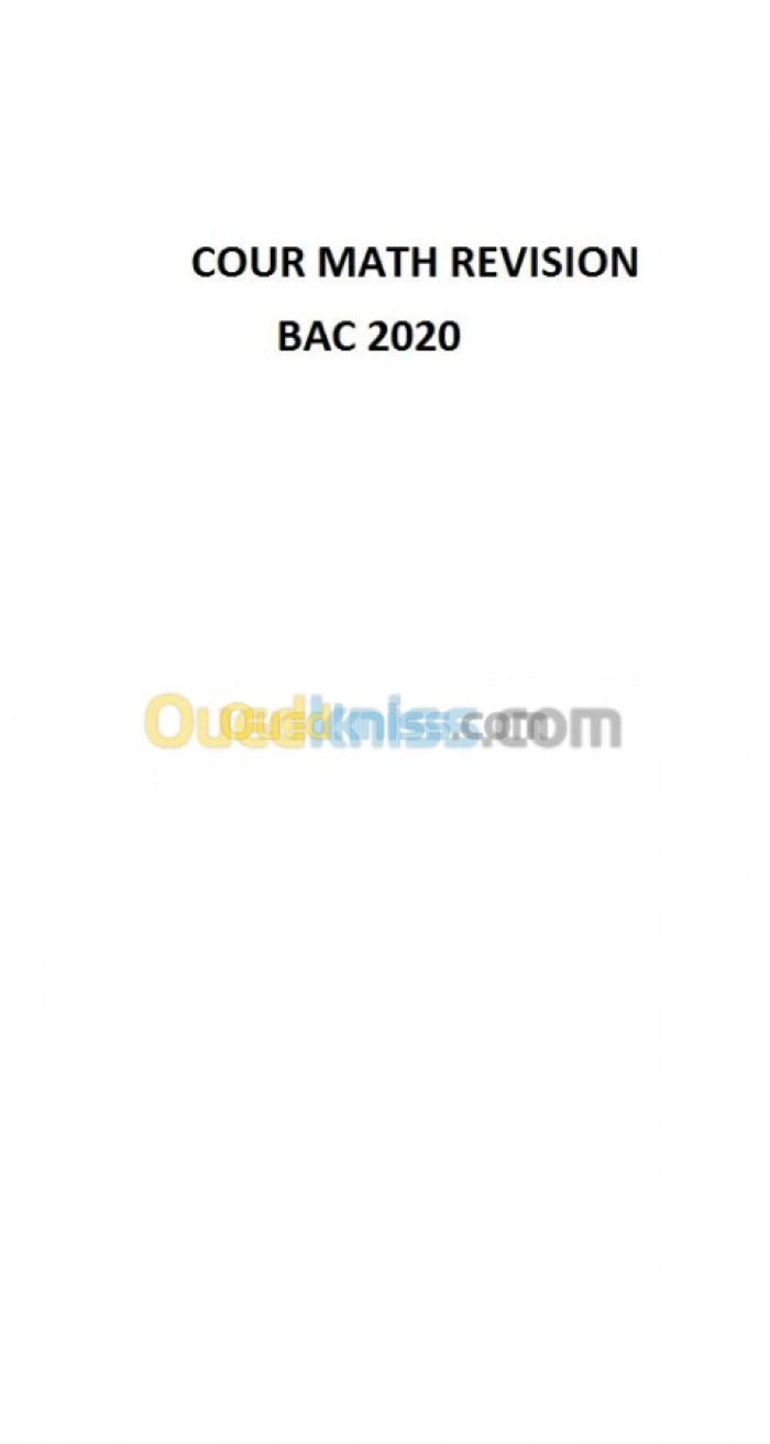 Prof de math bac 2023