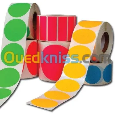 Impression etiquettes adhesives