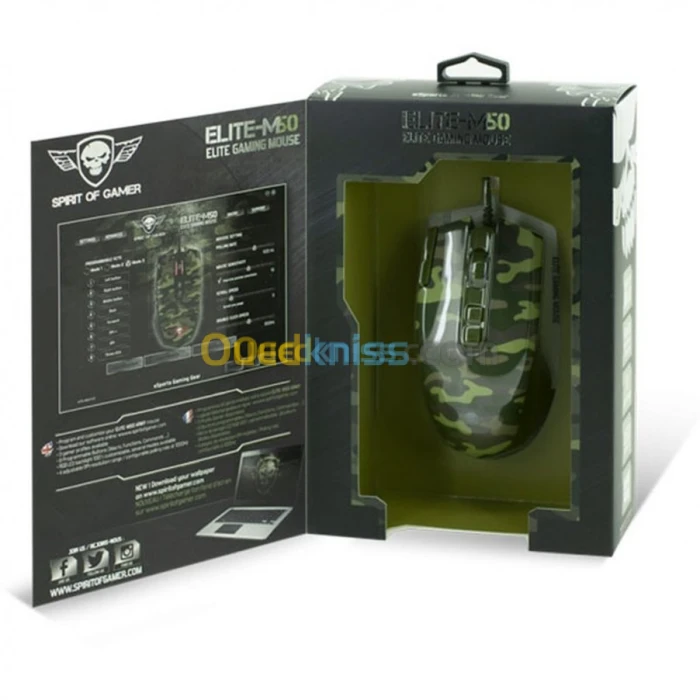 Souris Spirit of Gamer Elite-M50 ARMY